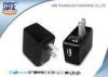 Wall Mounted Universal USB Power Adapter European Standard UL Certificated