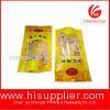 Food grade customized colored three side seal bag for different size