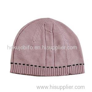 classic infant baby's jacquard cable beanie jersey hat