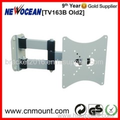 Twin cantilever LCD tilt and swivel adjustable tv wall mounting