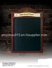 Hanging Wooden Painted Chalkboard