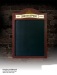 Hanging Wooden Painted Chalkboard