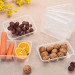 Biodegradable plastic Rectangula takeaway containers