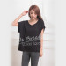 Apparel & Fashion Shirts & Blouses Black Bamboo Fiber Seamless Summer Breathable T-shirt Blouse Home Wear Girls