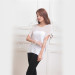 Apparel & Fashion Shirts & Blouses White Bamboo Fiber Seamless Summer Breathable T-shirt Blouse Home Wear Girls