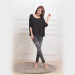 Apparel & Fashion Shirts & Blouses Black Seamless Bamboo Fiber Summer Breathable T-shirt Blouse Home Wear Girls