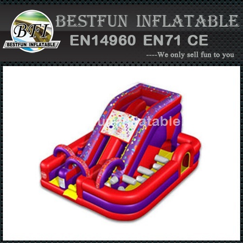 Inflatable Millennium Slide Obstacle