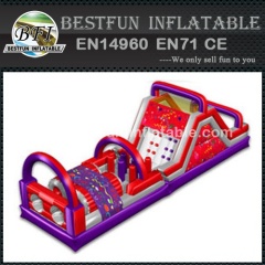 Obstacle course equipment inflatable