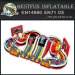 Inflatable racing car obstacle course