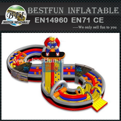 Figure 8 Inflatable Obstacle Course