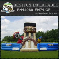 Treasure of the Caribbean inflatable obstacle course