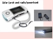 Solar LED Torch Flashlight with FM Radio and Cell Phone Charger for MP3 MP4 Lht1