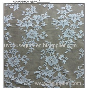 W5358 White Bridal Lace Fabric Factory Outlet (W5358)