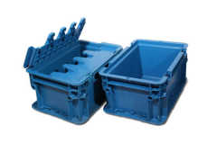 Plastic Stack Container in blue
