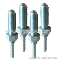 Hose fitting METRIC MALE 90 degrees Cone seat 10811L