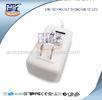 White Wall Mount Power Adapter Universal US Plug Switching Power Adaptor