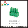 3.5/3.81mm pitch 300V/8A 180 degree pluggable terminal block replacement of PHOENIX and WAGO