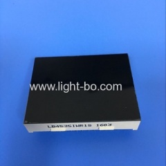 Customized enhanced background multicolour 7 segment led display with blue led backlight