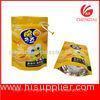 CMYK / Pantone Color Pet Food Use Stand Up Packaging Pouches With Zipper Lock