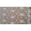 Lace Embroidery On Mesh Thread Lace Fabric (W9022)