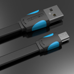 Vention Wholesale Flat USB 2.0 MINI USB Cable