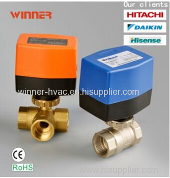 Forged Brass Electric Control Ball Valve