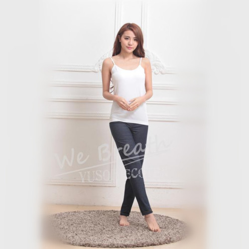 Apparel & Fashion Underwear & Nightwear Sleepwear & Pajamas Ladies Seamless Bamboo Sleeveless Nightwear CAMI Top