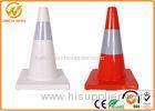 Red and White Traffic Safety Cones 18 inch for Residential / Dangerous Zone / Building Site