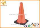 Stackable UV Resistance 18 Inch Traffic Safety Cones with High Impact Resistant PVC