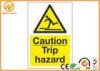 Custom Road Safety Hazard Traffic Warning Signs for Swimming Pool / Factory