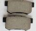 NEW GENUINE FOR HONDA CIVIC REAR BRAKE PADS