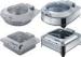 Catering Buffet Equipment Drop - In Induction Chafing Dish With Glass Or Solid Lid