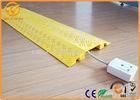 Plastic Single Channel Indoor Cable Protector Ramp Light Duty 1000 * 250 * 45 mm