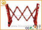 Crowd Control Adjust Plastic Traffic Barriers Portable Barricade Extensible Length 2.2 meters