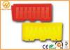 Anti UV Water Filled Plastic Road Traffic Barrier Waterproof Durable 2 M Length