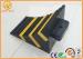 Recycled Rubber Truck Vehicle Wheel Stops Chock for Parking Lock / Hotel / Garage