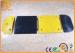 Yellow Jacket Durable Parking Lot Bumpers Rubber UV resistant 500 * 400 * 50 mm
