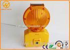 Traffic Advance Warning Lights with High Brightness LED PC Shell Solar Panel