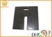Durable Recycled Black Rubber Sign Pedestal Base Heavy Duty 18" X 18" X 2" Size