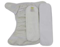 Velour Diaper With Two Inserts