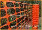 Flexible Polyethylene Plastic Mesh Fencing Fluorescent Orange Eco Friendly