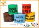 Reflective Danger Barricade Tape for Construction Site / Underground Detectable Warning