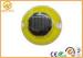LED Plastic Reflective Cat Eyes Solar Reflective Road Studs 360 Degree Flashing Embedded