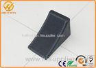 Light Weight Anti Corruption Rubber Wheel Chock for Car Parking 165 * 95 * 95 mm