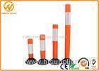 Reflective Flexible Traffic Bollards for Road Safety / Hotel Parking Lot / Station
