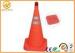 Flexible Portable Retractable Traffic Safety Cones with Lights 36 x 36 cm Base size