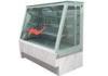 Front Inclined Glass Food Display Showcase Large View Cake Display Fridge