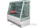 Front Inclined Glass Food Display Showcase Large View Cake Display Fridge