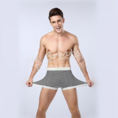 Apparel&Fashion Underwear&Nightwear Briefs Panties Thongs&Boxers OEM Men's Seamless Stripes Underwear Boxer Bamboo Fiber