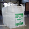 bulk bag with discharge spout for packing and transport